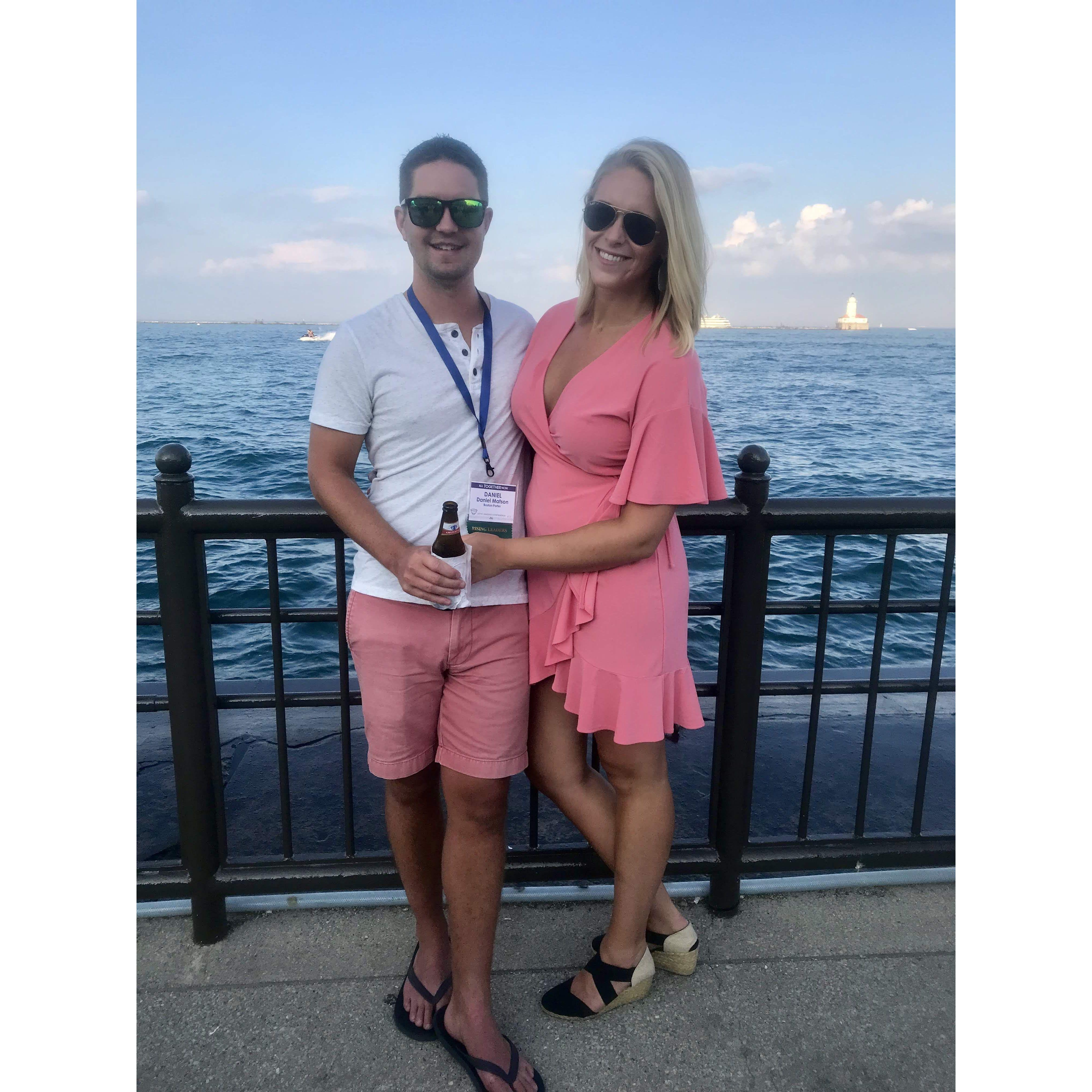 JUL. 2018 - the Navy Pier in Chicago for Dan hitting Leaders for Mass Mutual