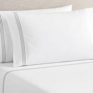 Grand Organic Sheet Set, King, Gray Mist