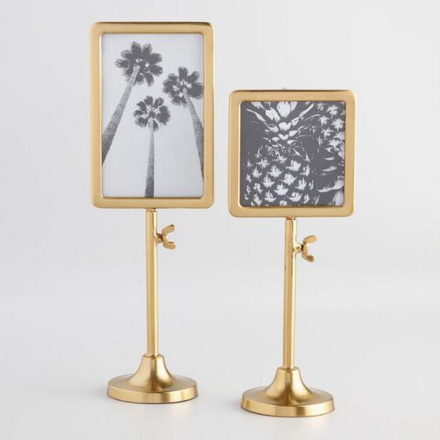World Market - Gold Telescoping Tabletop Frame