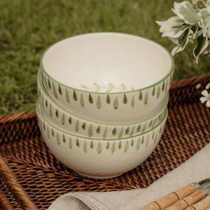 Elouise Cereal Bowl, Green Individual