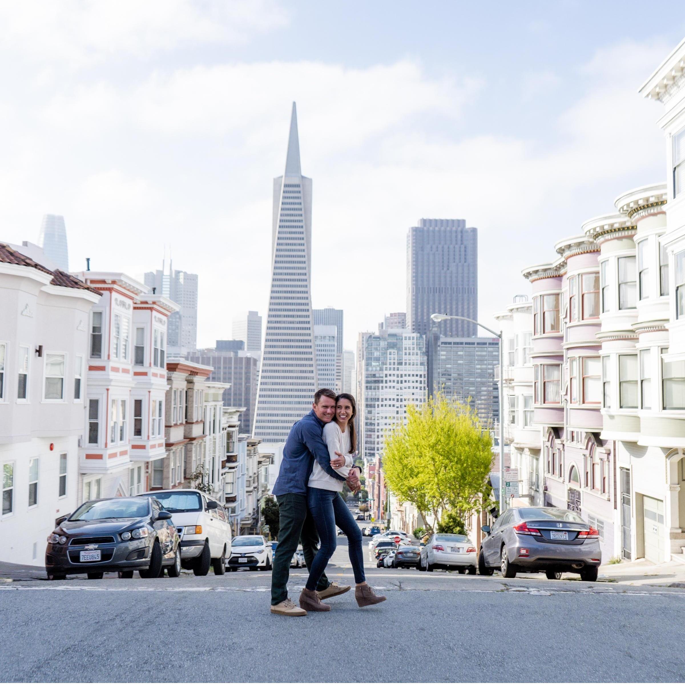 Some of our favorites from our engagement photo session in San Francisco with the incredibly talented Emily Haring! (April 2021)