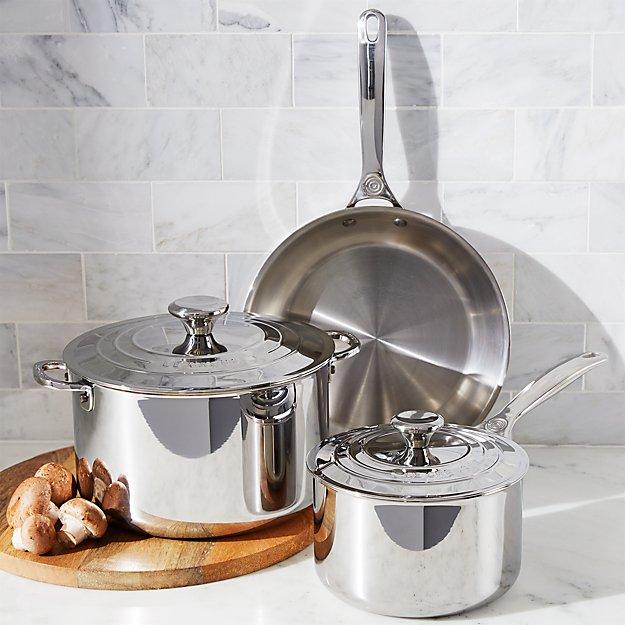 Le Creuset ® Signature Stainless Steel 5-Piece Cookware Set