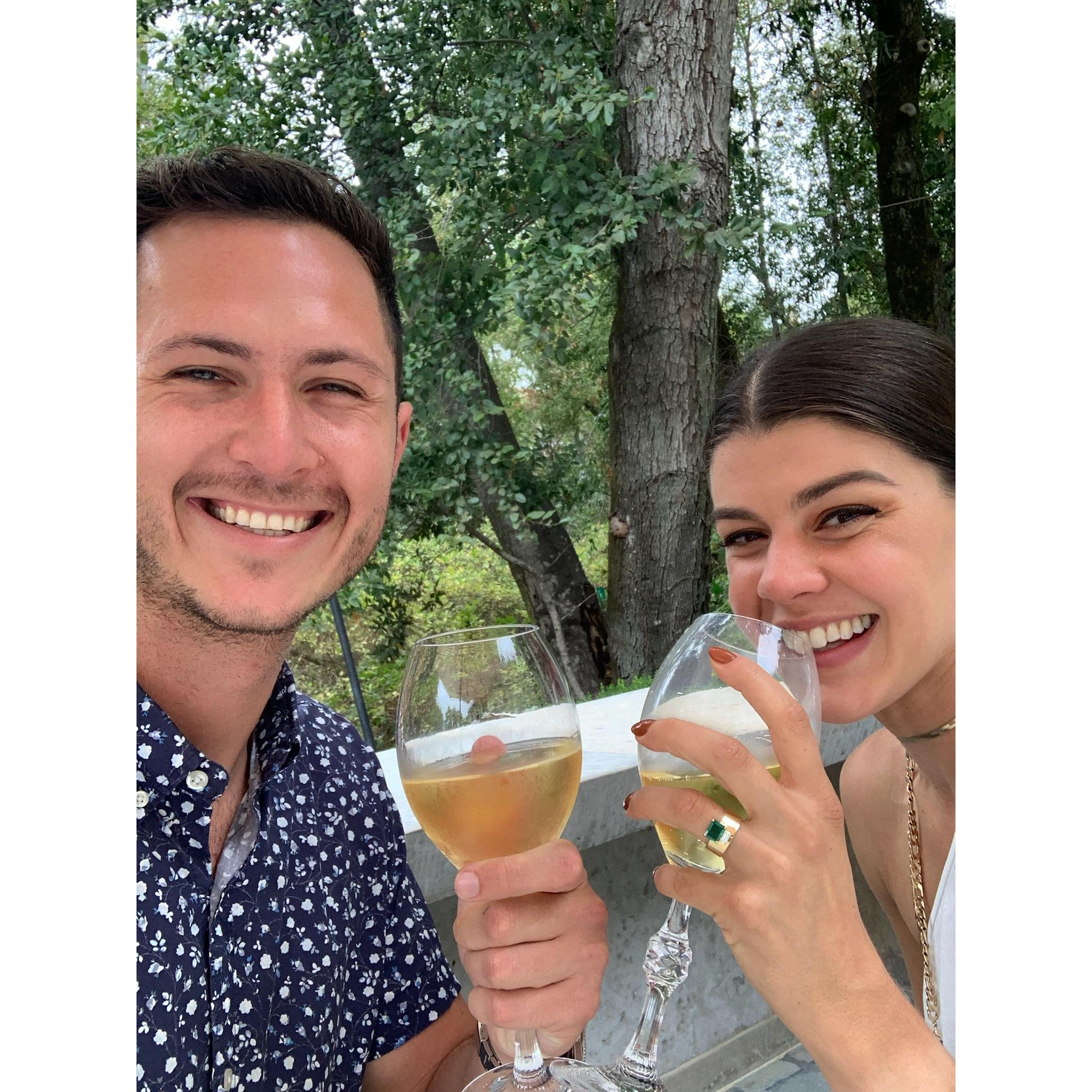 After Jen said “Probably! ;) (Sonoma, CA | September 2021)