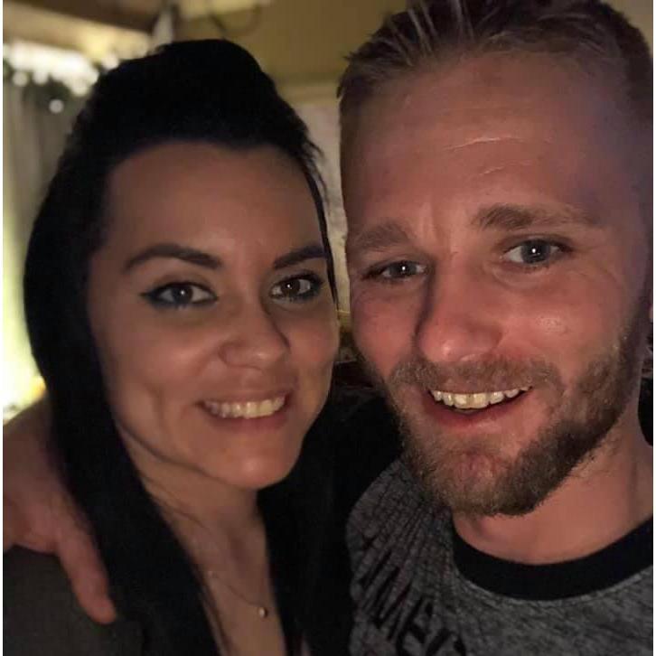 This was taken at New Years Eve. 1 year of being engaged.