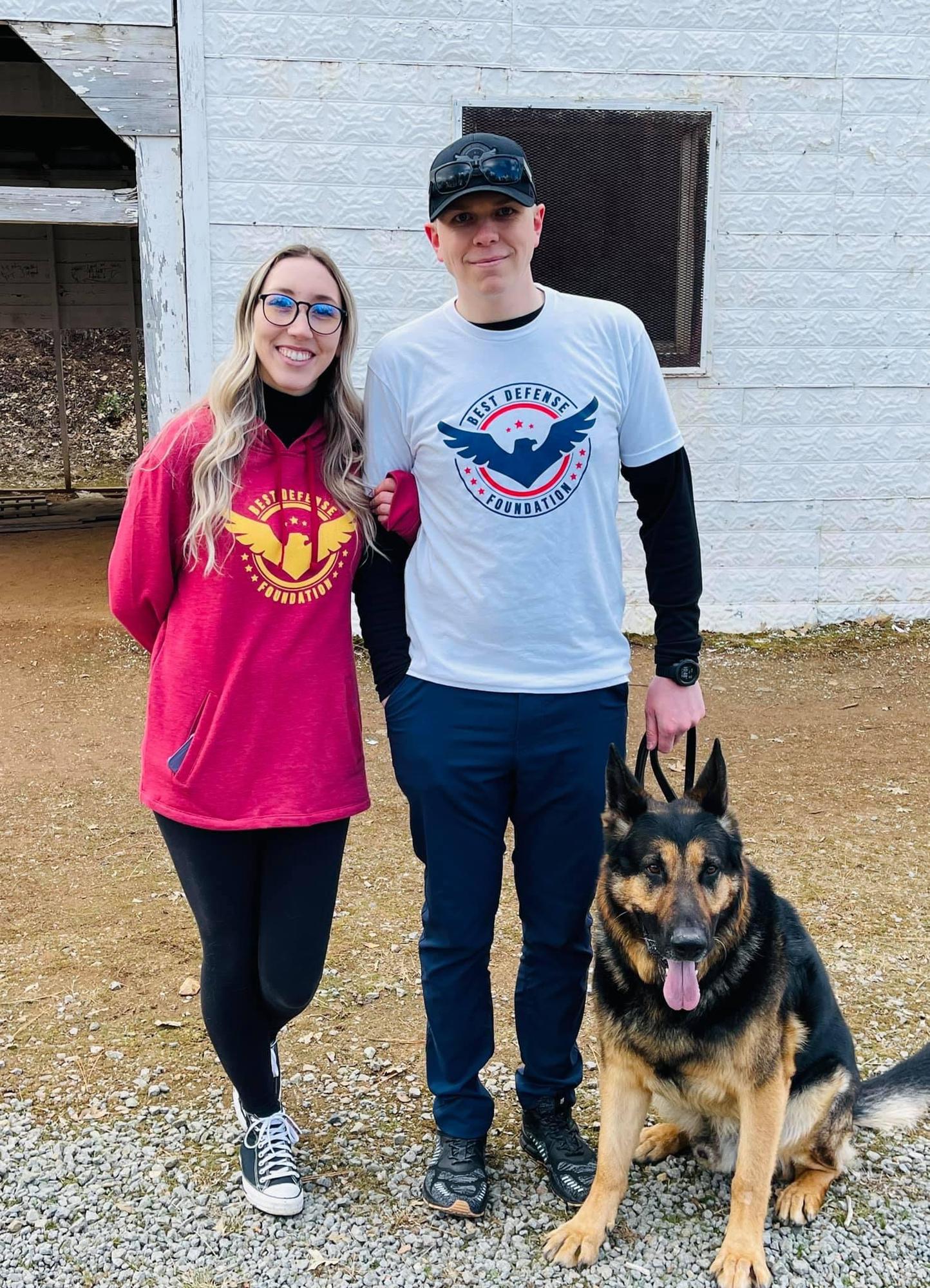 Best Defense Foundation walk in 2021... with our fur child of course!
