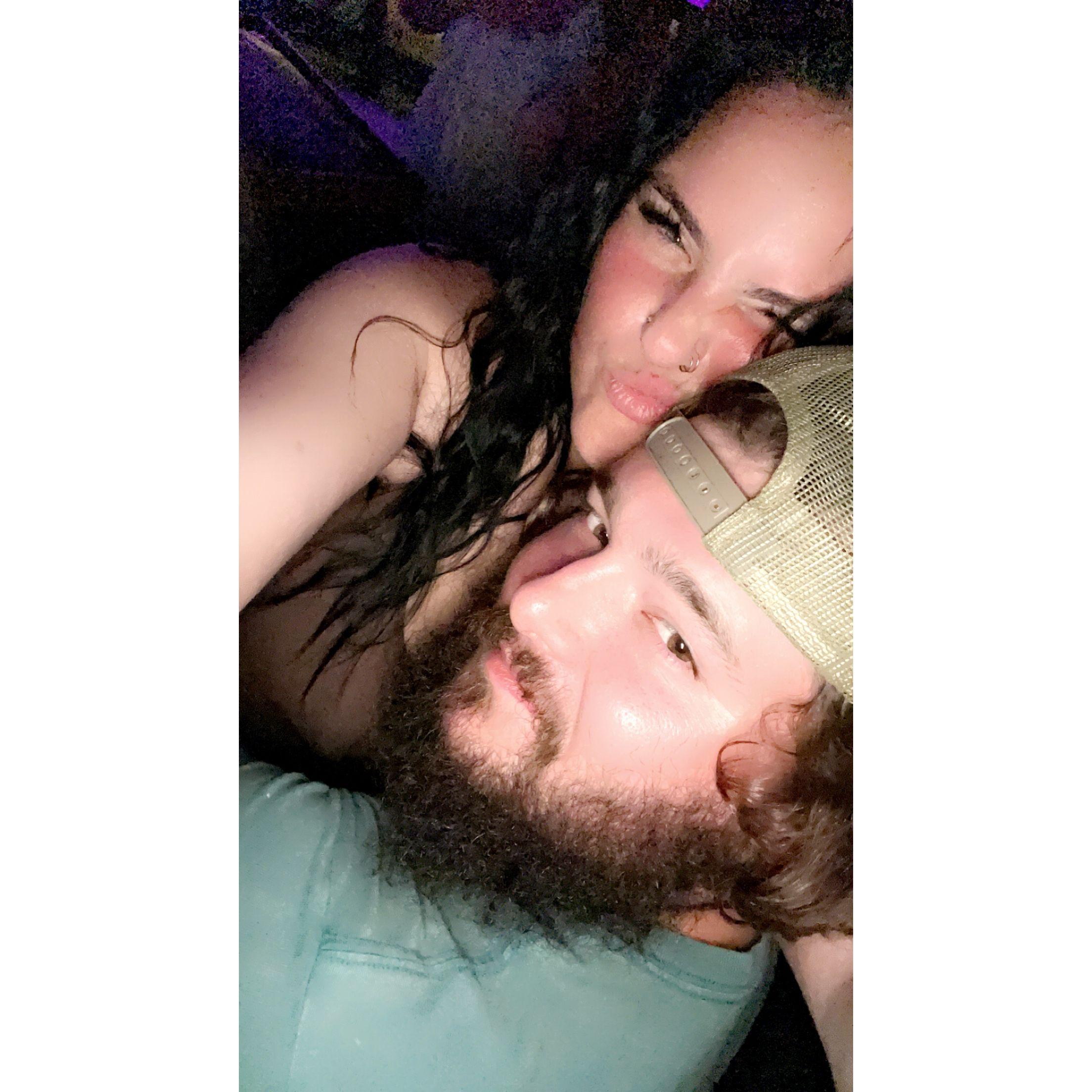The first night we met!
