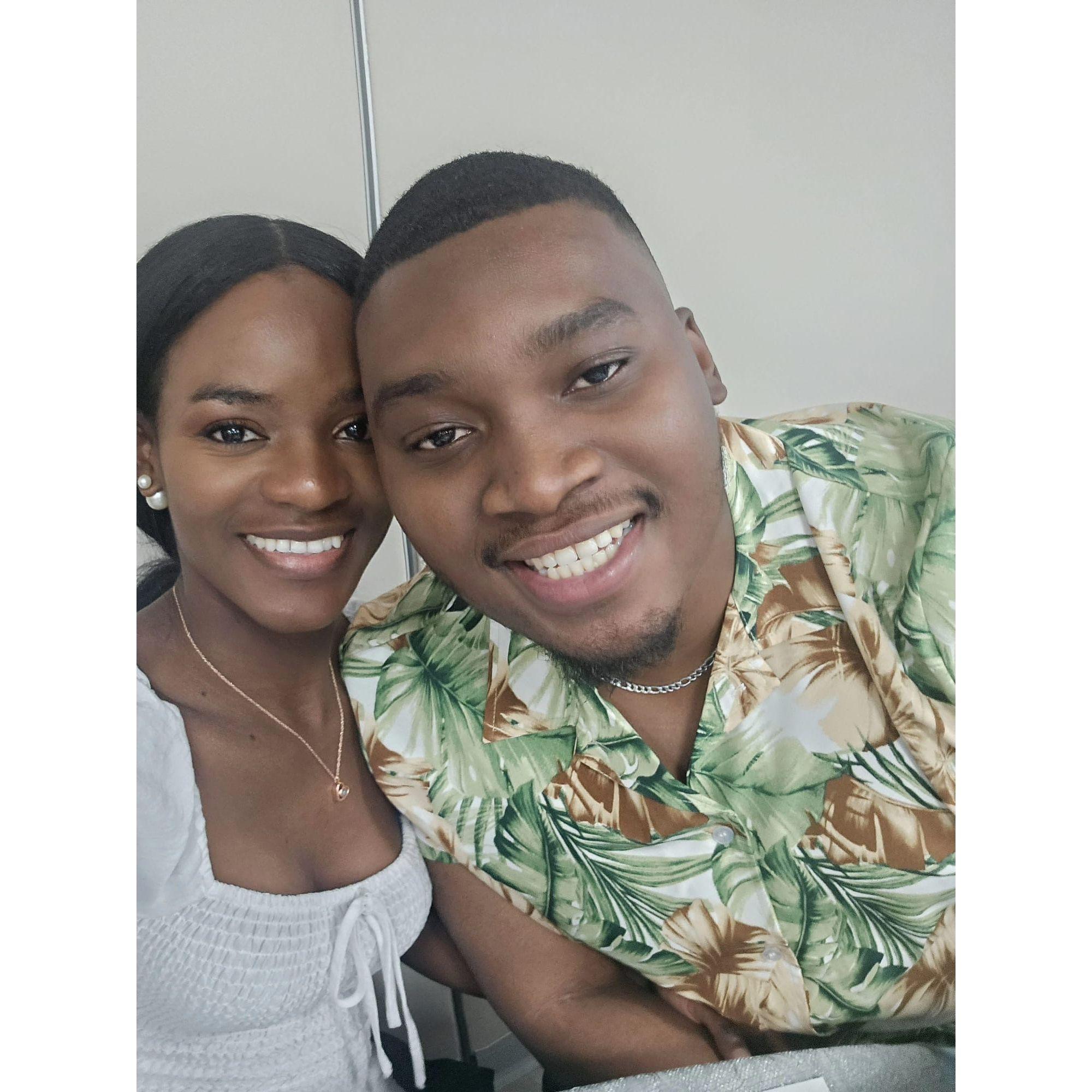 The smiles at the end of a perfect date