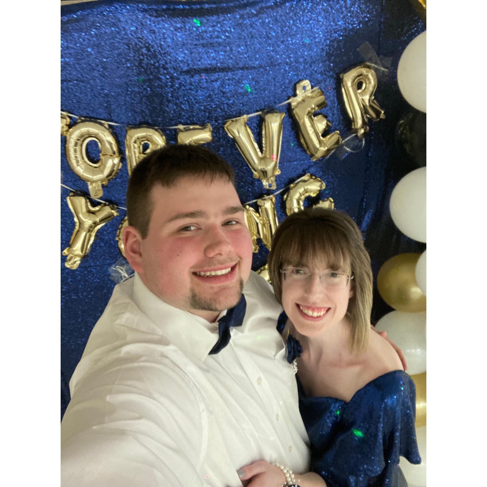 In February, we helped our friend throw an 80's prom for her fiancé. It was a blast.