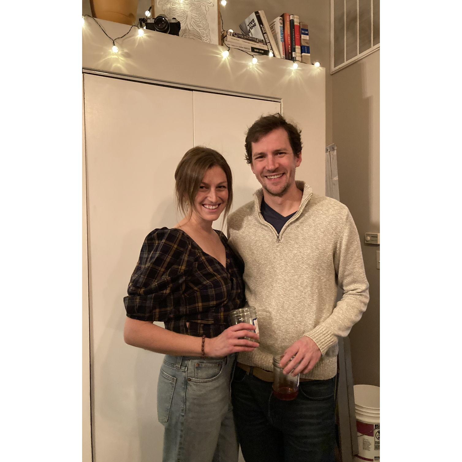 The first place we moved in together