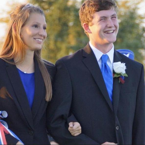 Sophmore year homecoming court