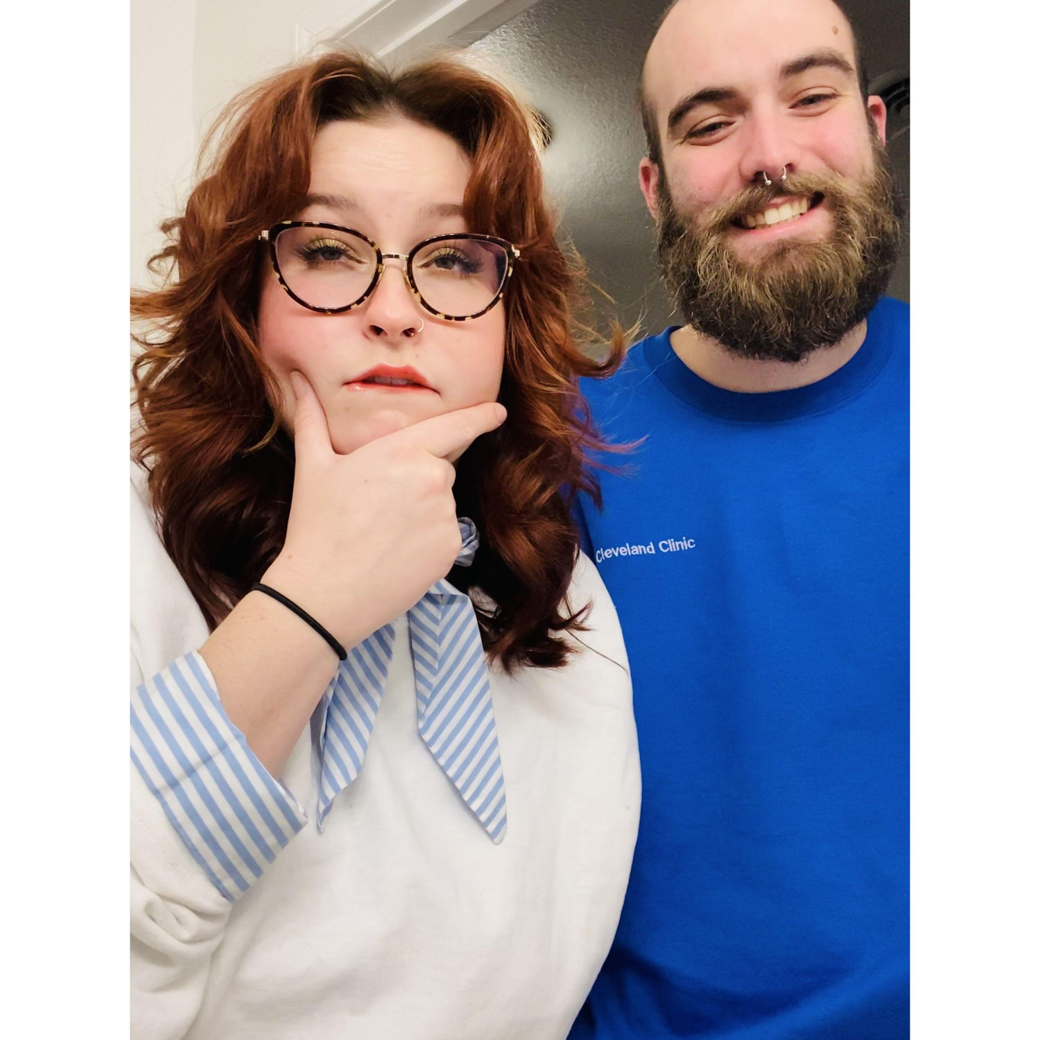 Ben fearlessly followed Callie through the Midwest from Urbana, IL to Cleveland, OH while she completed her externship training and then to Chicago, IL a year later