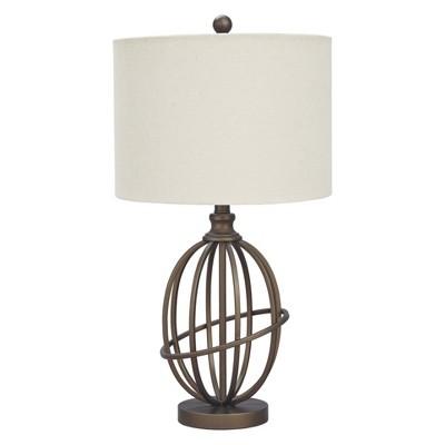 Manasa Metal Table Lamp Antique Brass (Lamp Only) - Signature Design by Ashley