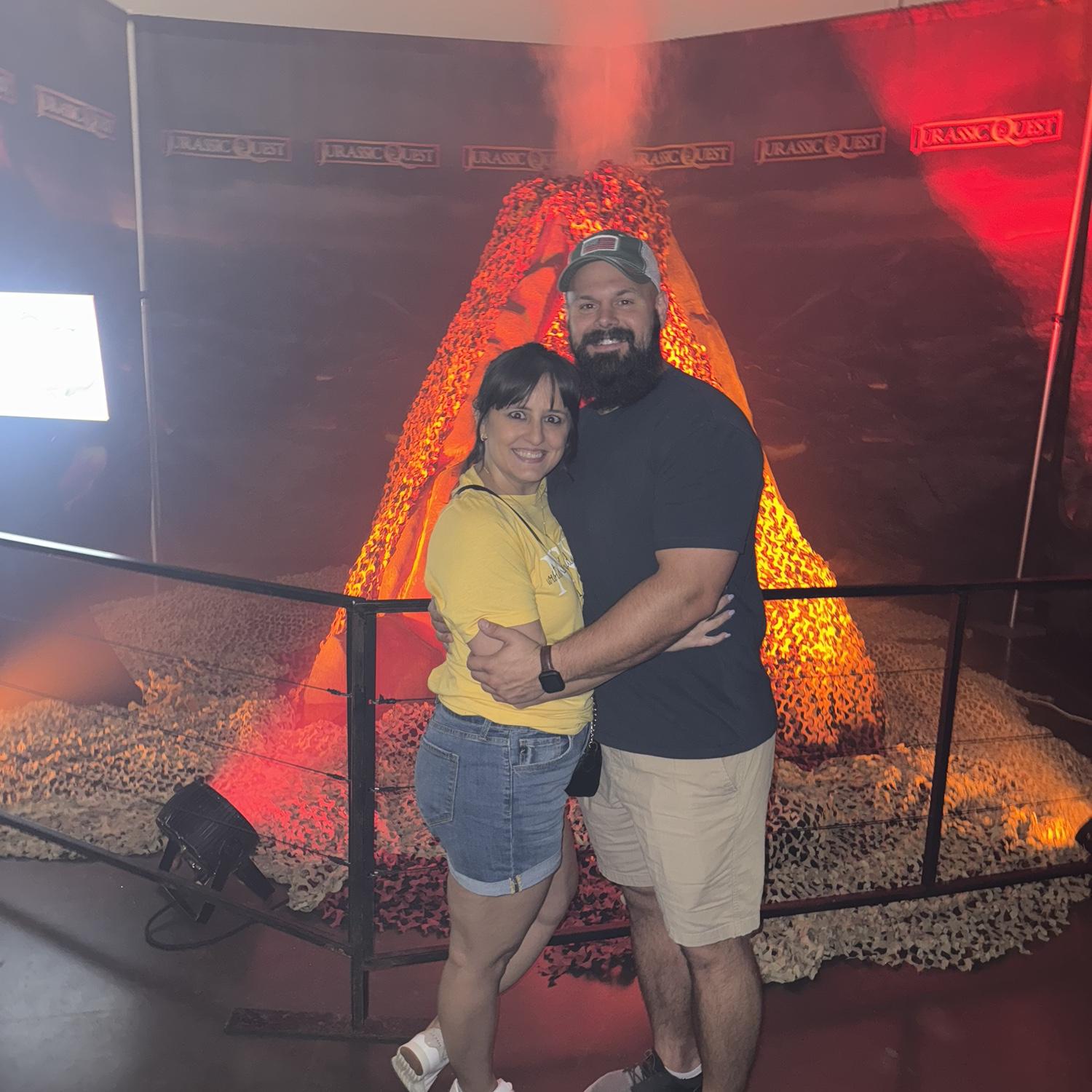 Volcano filled August