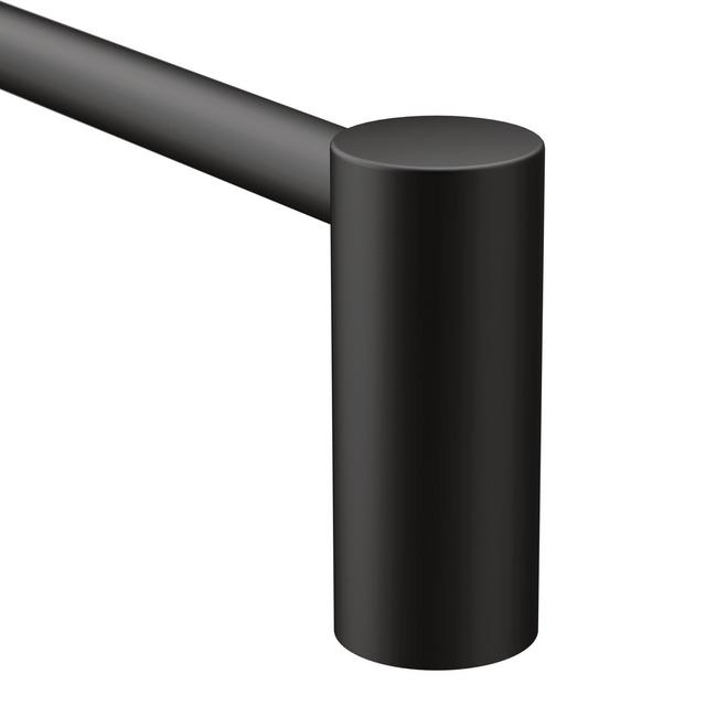 Moen YB0418BL Align 18-inch Bathroom Towel Bar, Matte Black