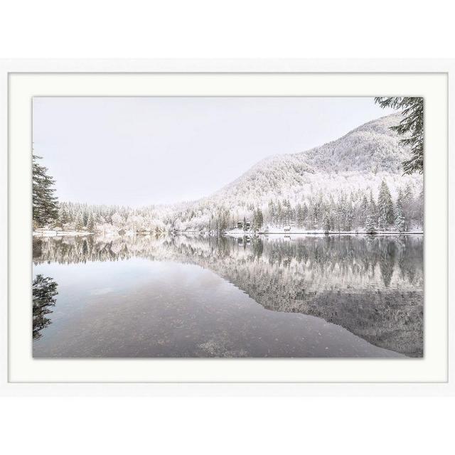 First Lake Snow, Neutral, 32.5x23.5