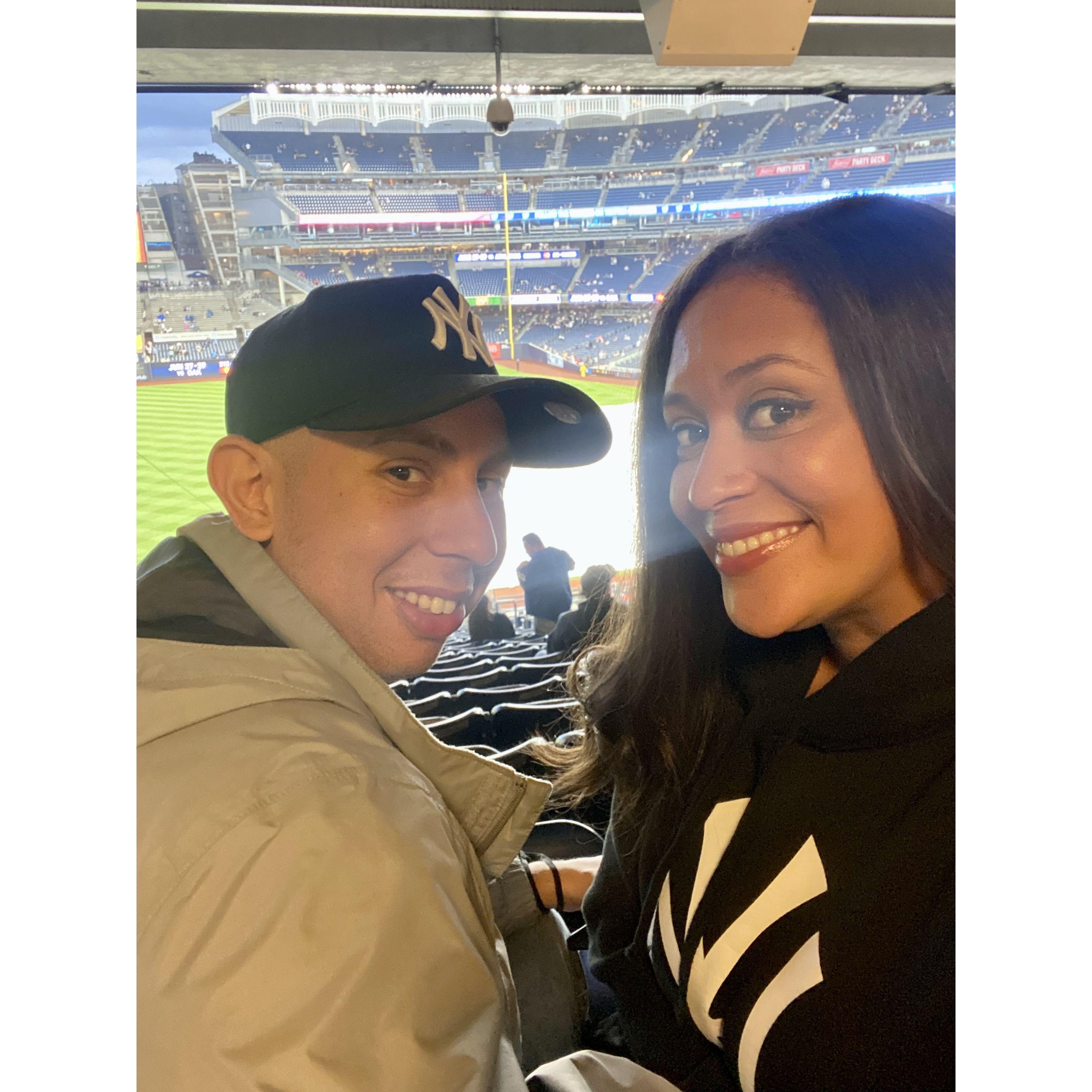 First Yankee Game @ Yankee Stadium!