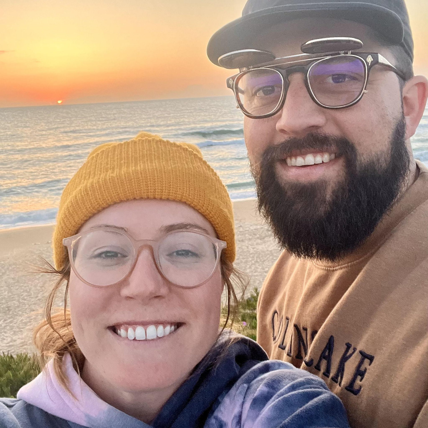 Sunsets at our favorite beach - Montara Beach