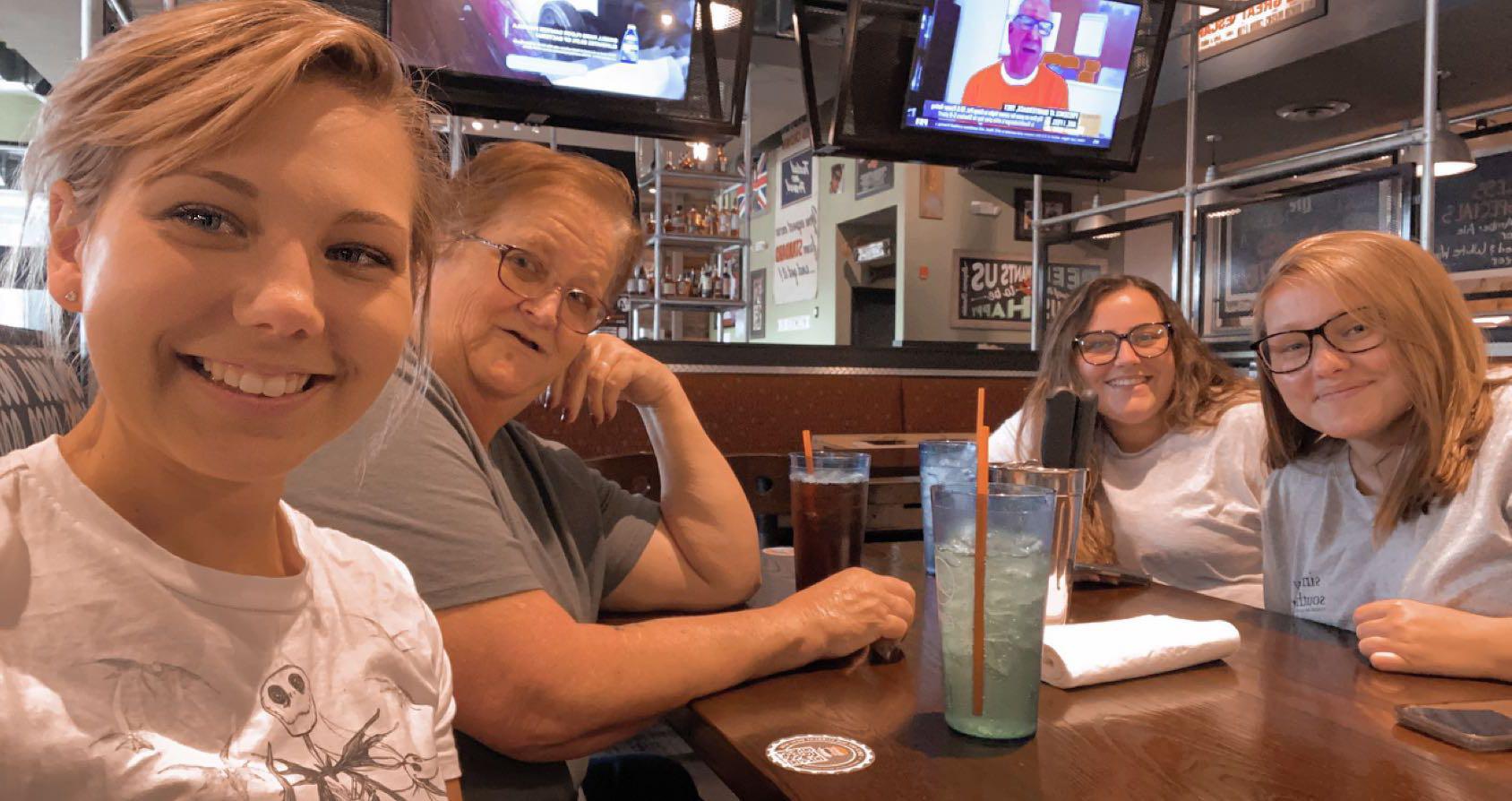Nail day with granny
