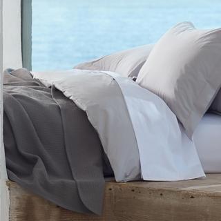 300-Thread Count Organic Percale 4-Piece Sheet Set