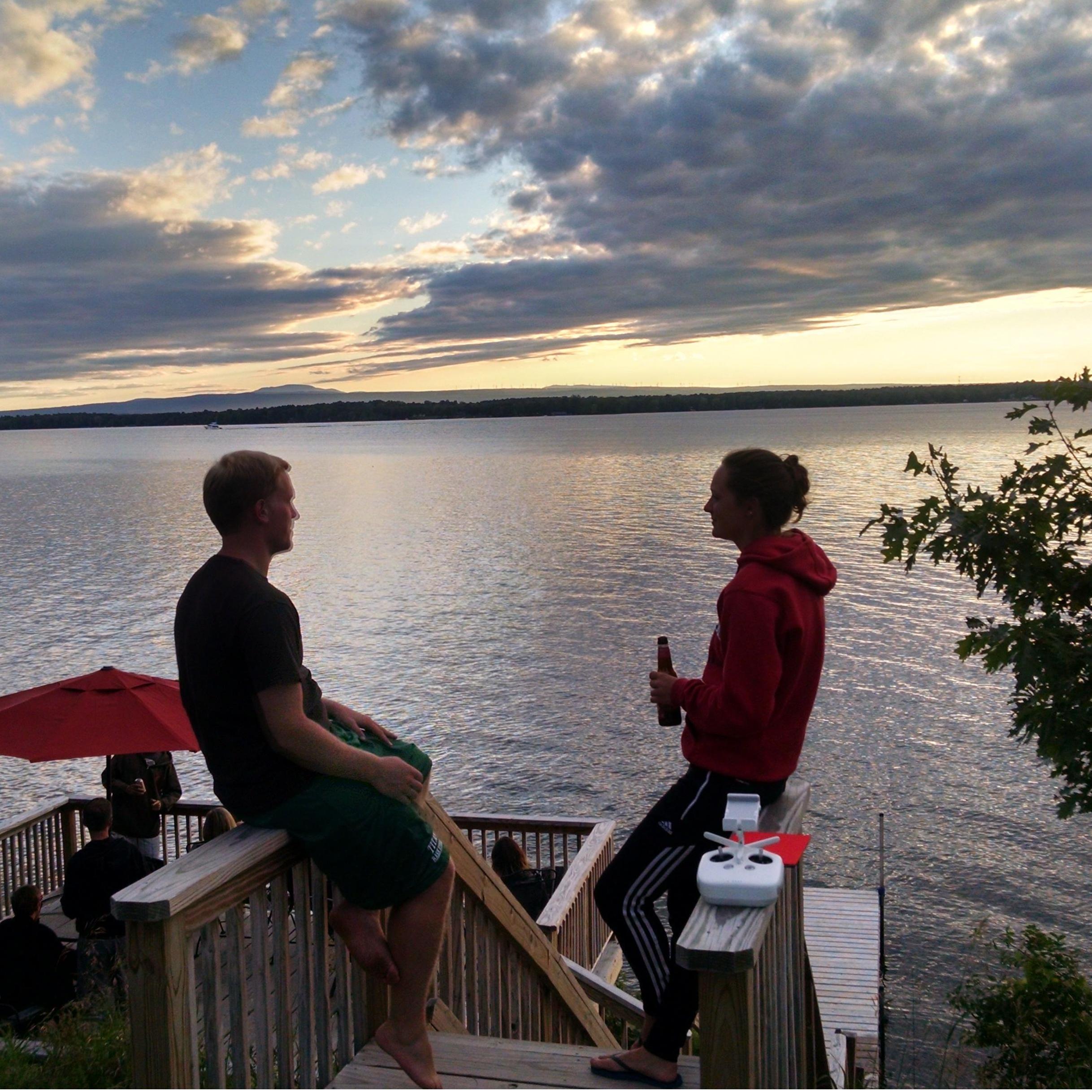 Sirsustarnelis family vacation in Lake Champlain, VT