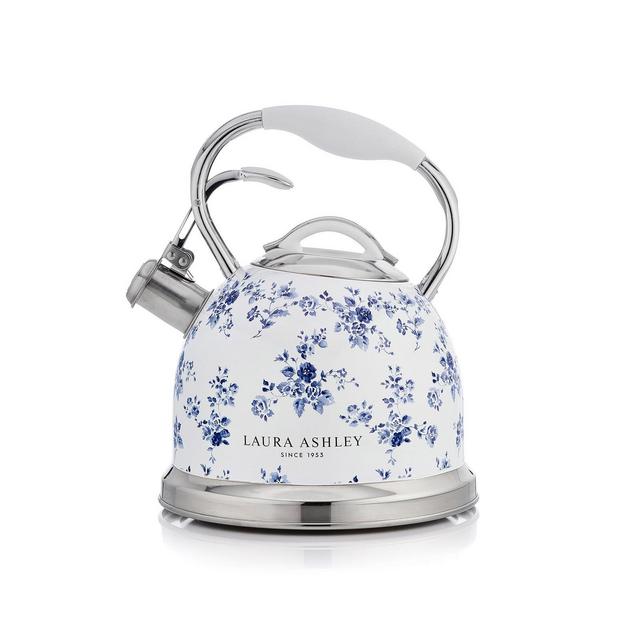 Laura Ashley 10-Cup China Rose Stove Top Kettle