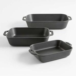 Staub Ceramic Baking Dish Set | Crate & Barrel