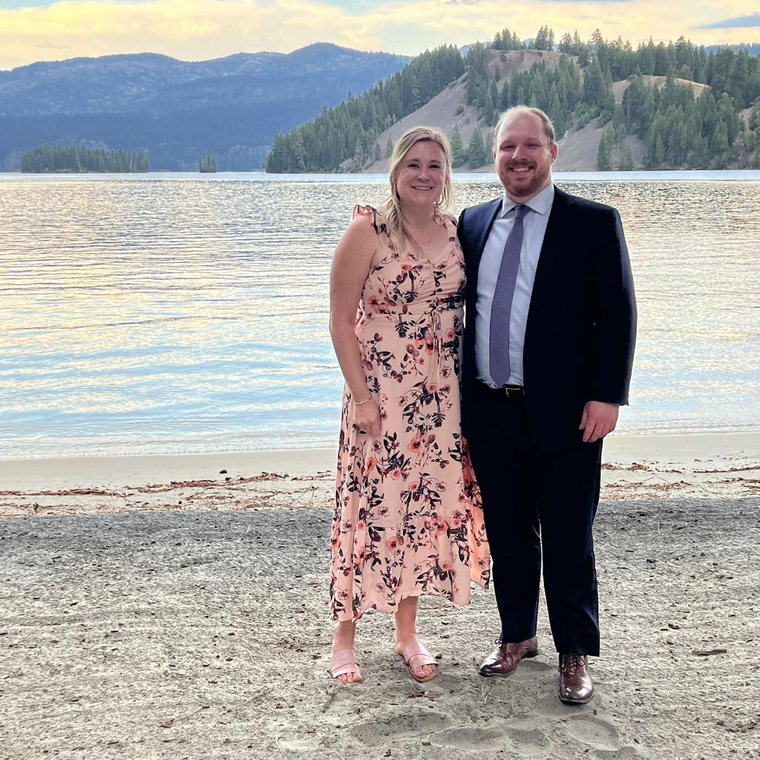 Celebrating Sami + Ty in McCall!