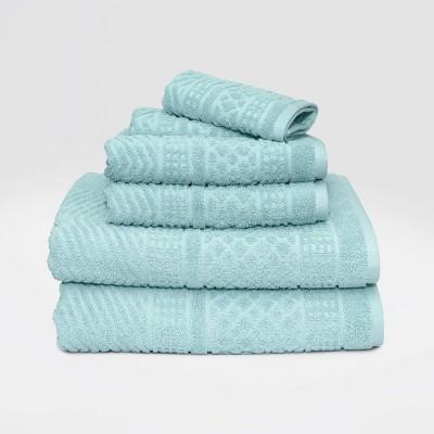 6pc Apothecary Bath Towel Set - LOFT by Loftex