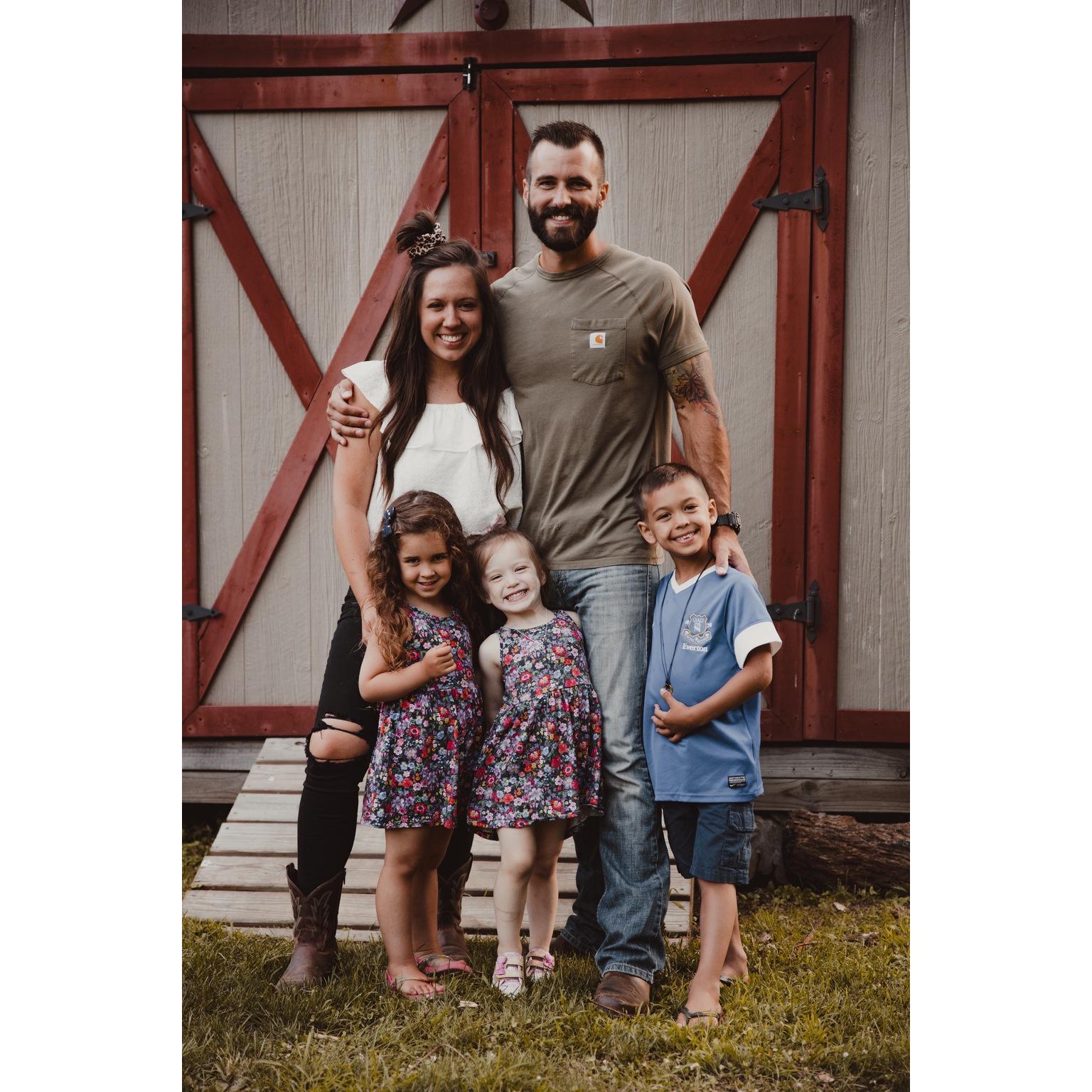 This was right after we got engaged!