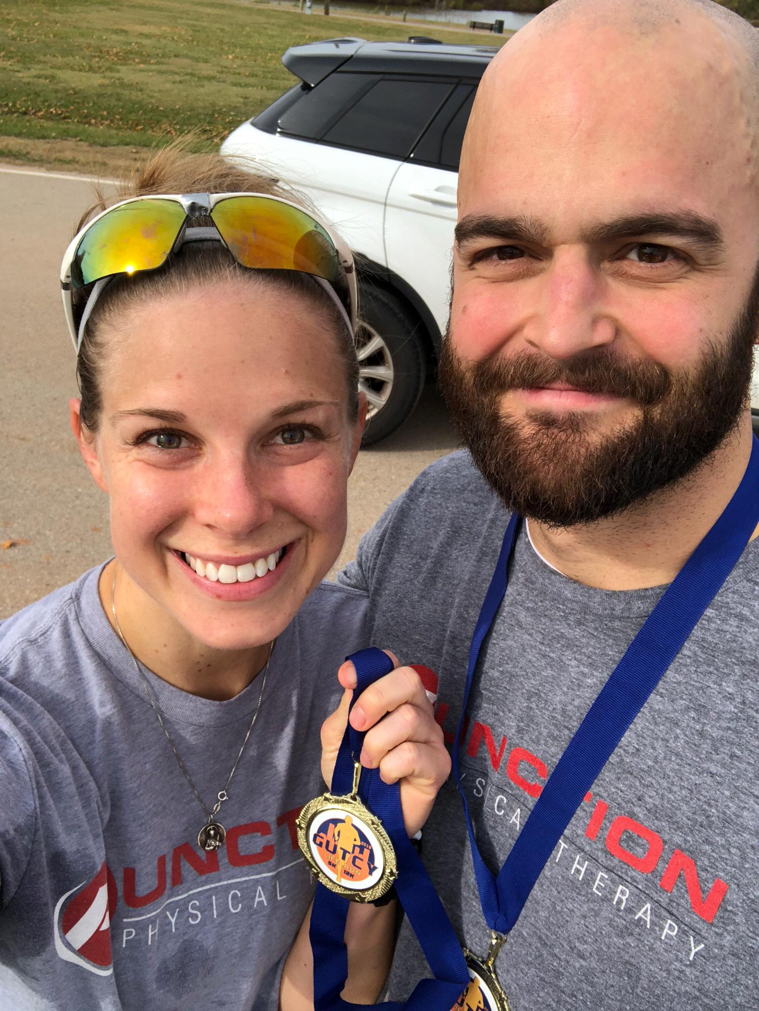 I can talk him into a run once a decade, so of course we document it