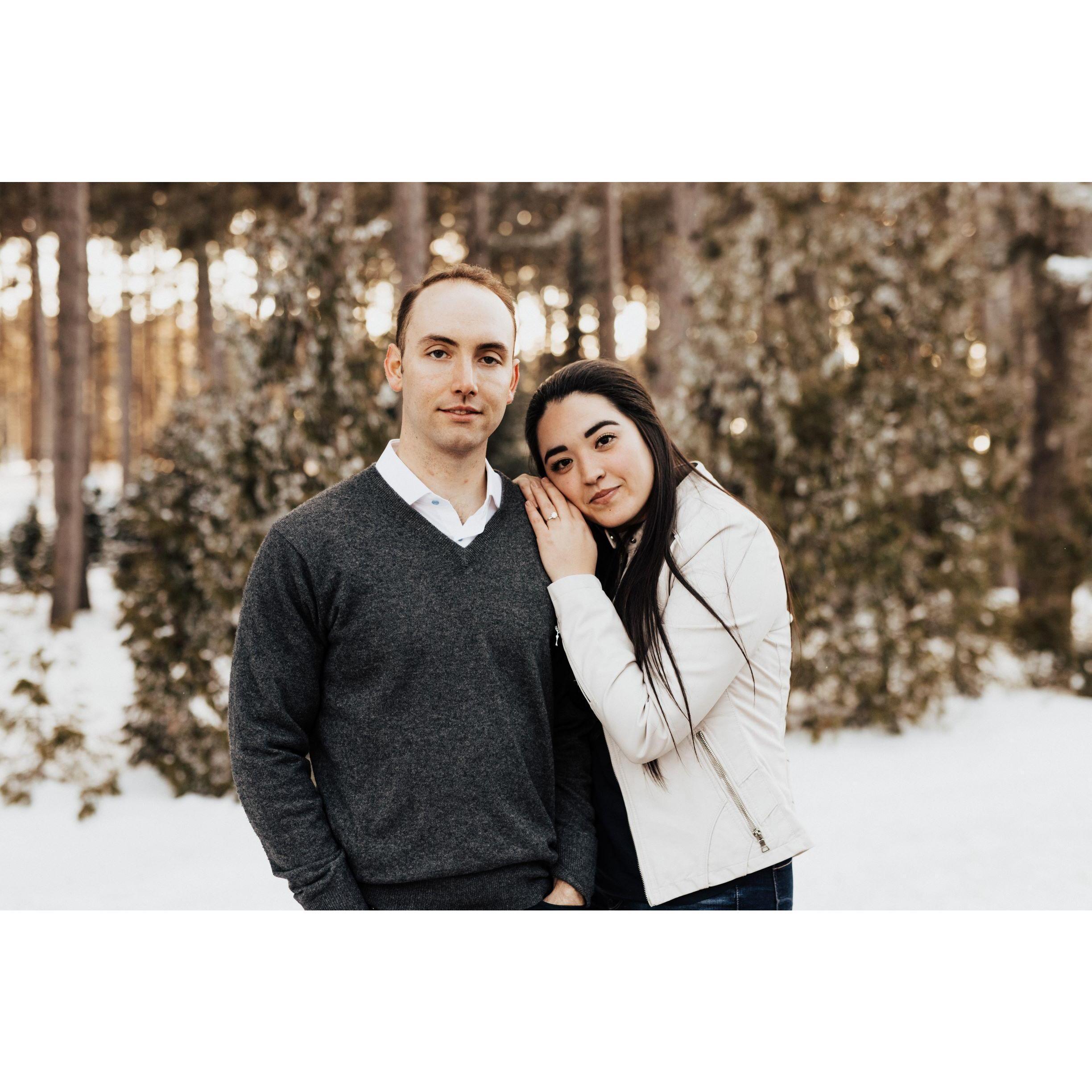 Engagement photos - Hansen Tree Farm (2021)