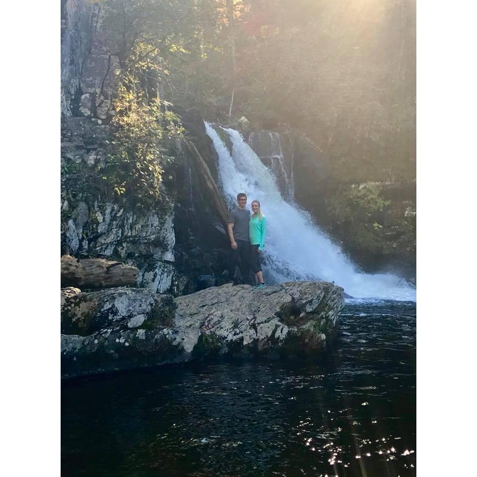 Abram's Falls, Cade's Cove within Smoky Mountain National Park