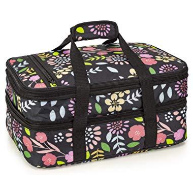 VP Home Double Casserole Travel Bag (Garden Party)