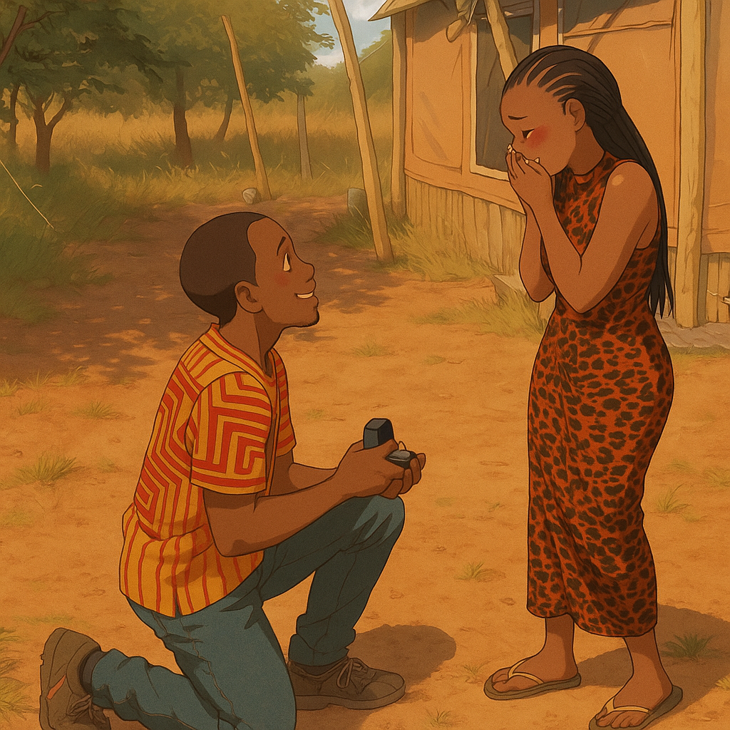 A cartoonified proposal at CNS Gardenex Chalets. ~circa. April 2025