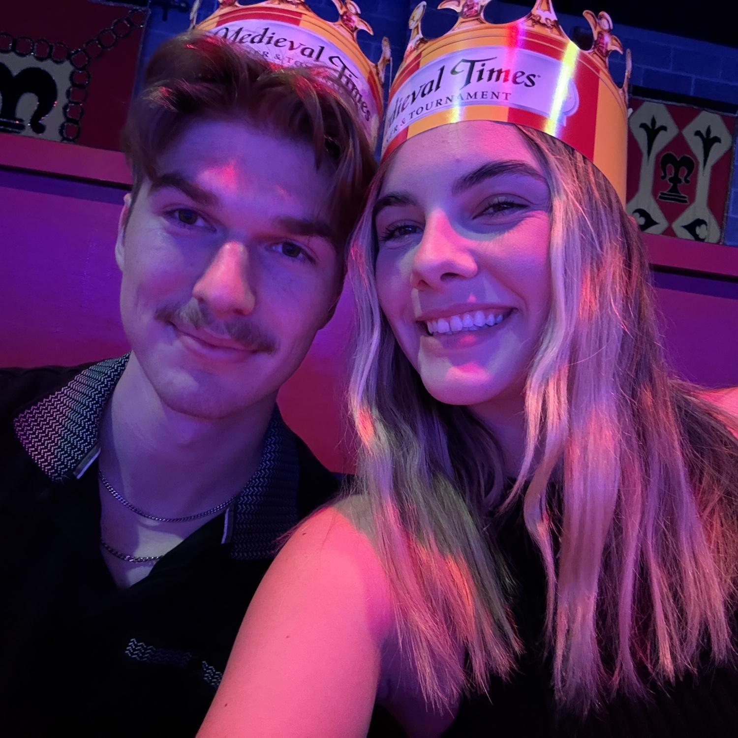 Will’s 21st birthday at Medieval Times—fun fact: we won!
