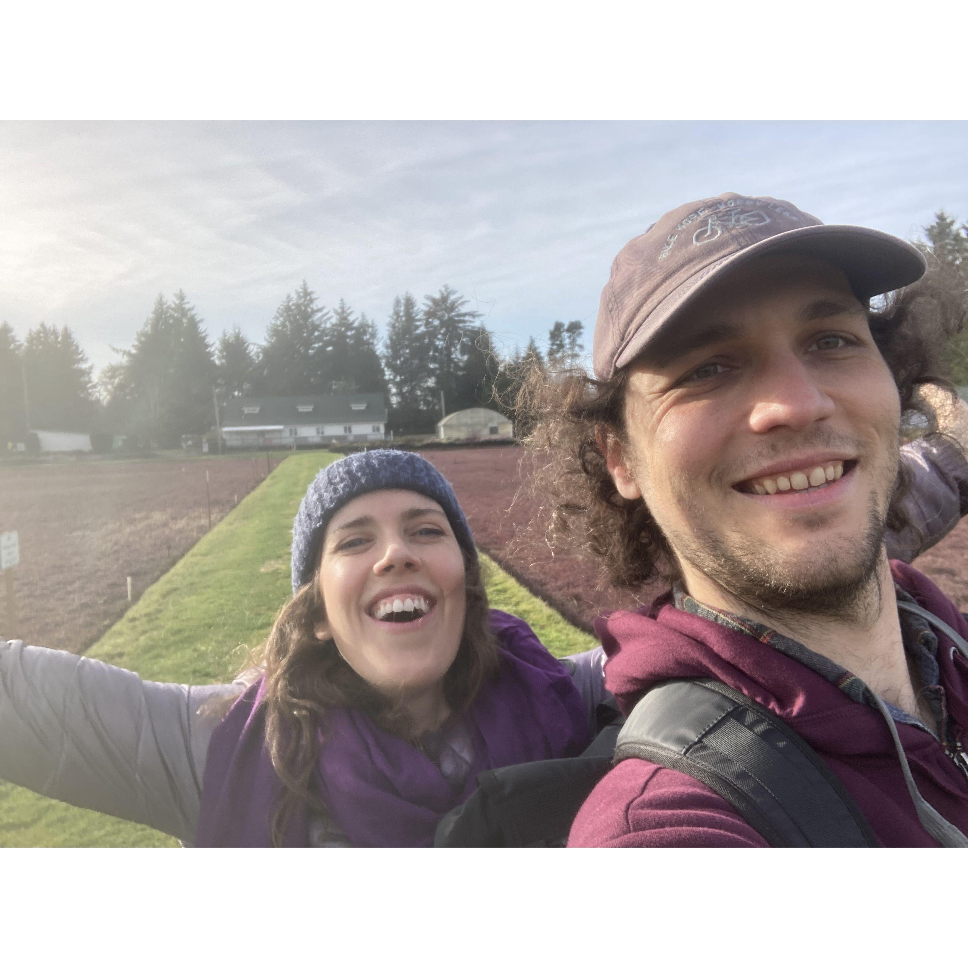 Living our best life at a cranberry farm