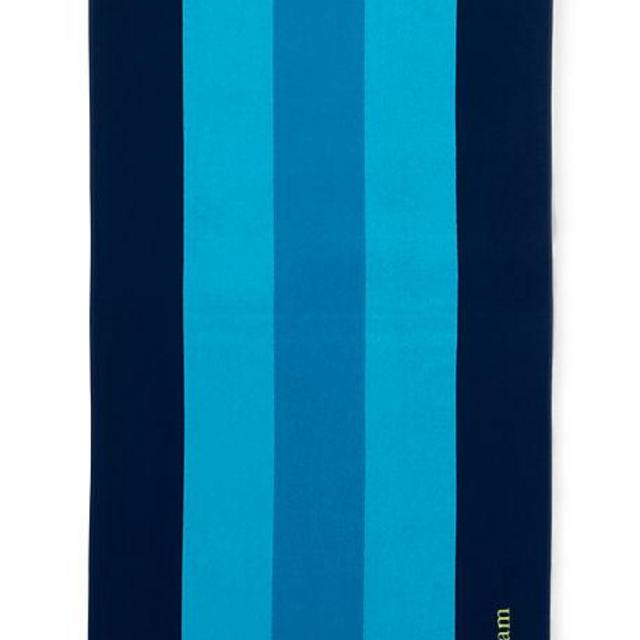 Vertical Rugby Stripe Beach Towel