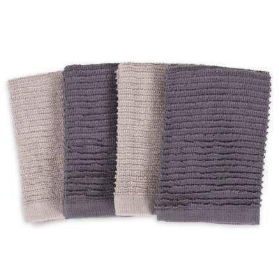 SALT Wave Bar Mop Dish Cloths (Set of 4)