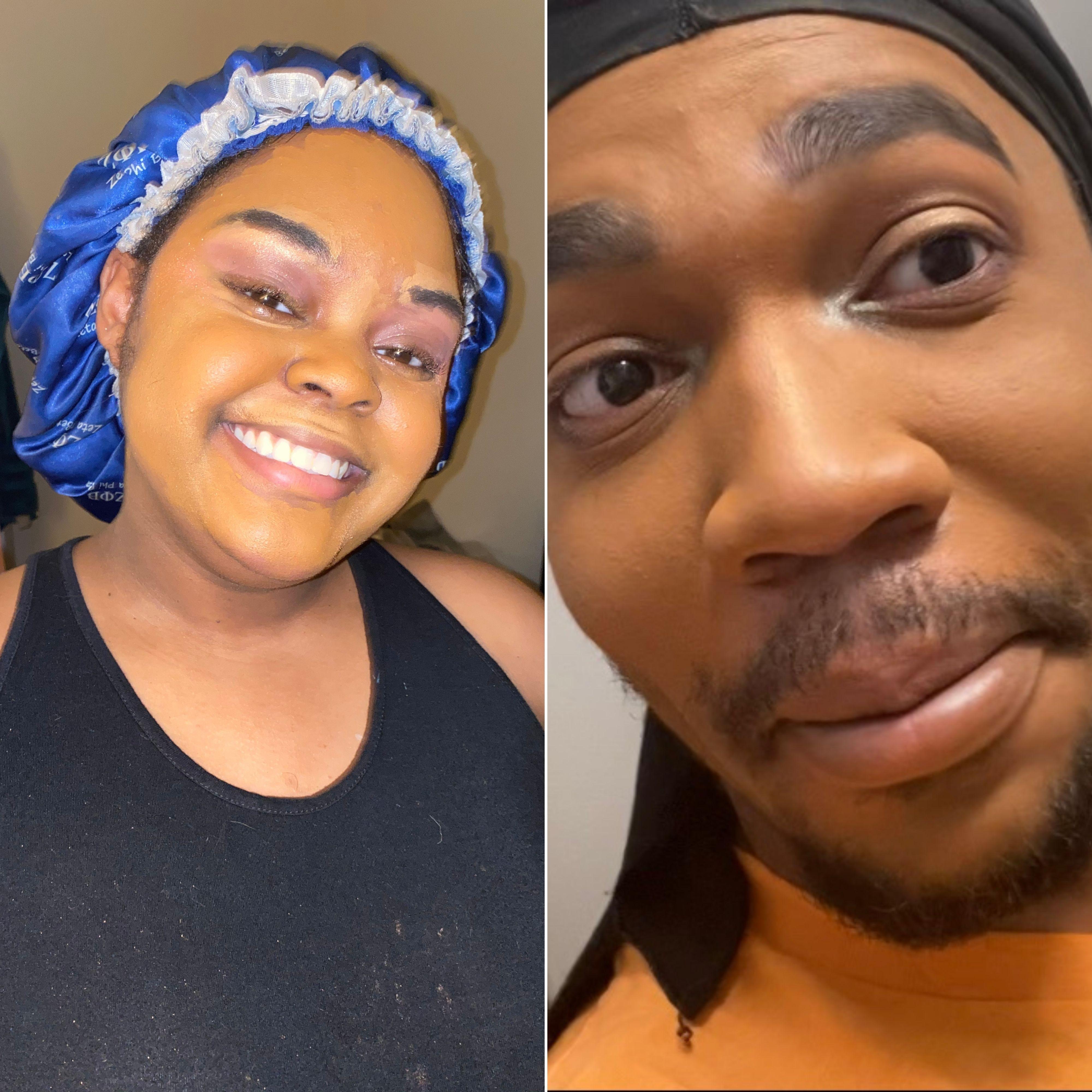 COVID Quarantine 2020 - Boredom got the best of us and we did a makeup challenge.
"How I got Tony to agree to this is beyond me" - Kera