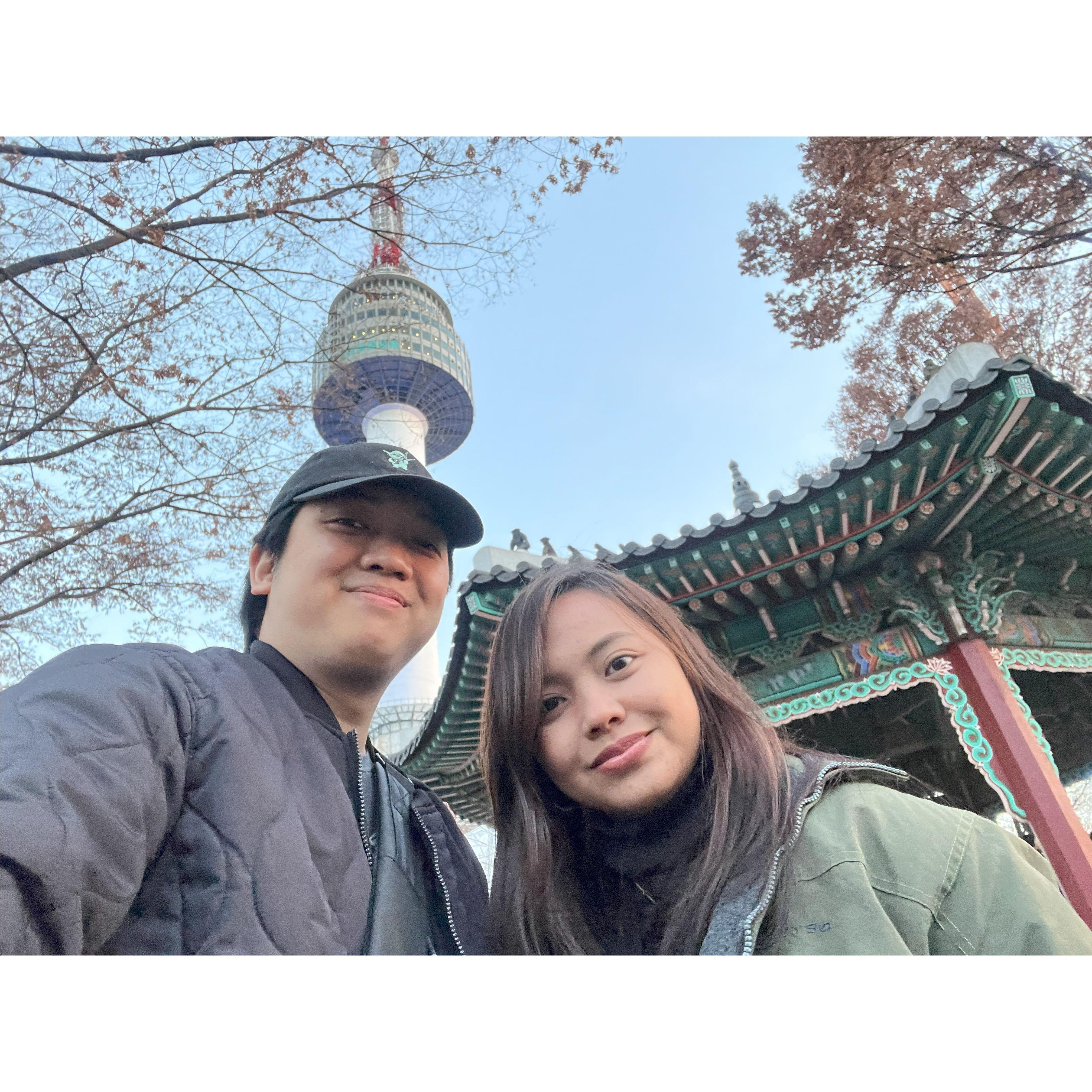 Namsan Tower in Seoul, November 2022
