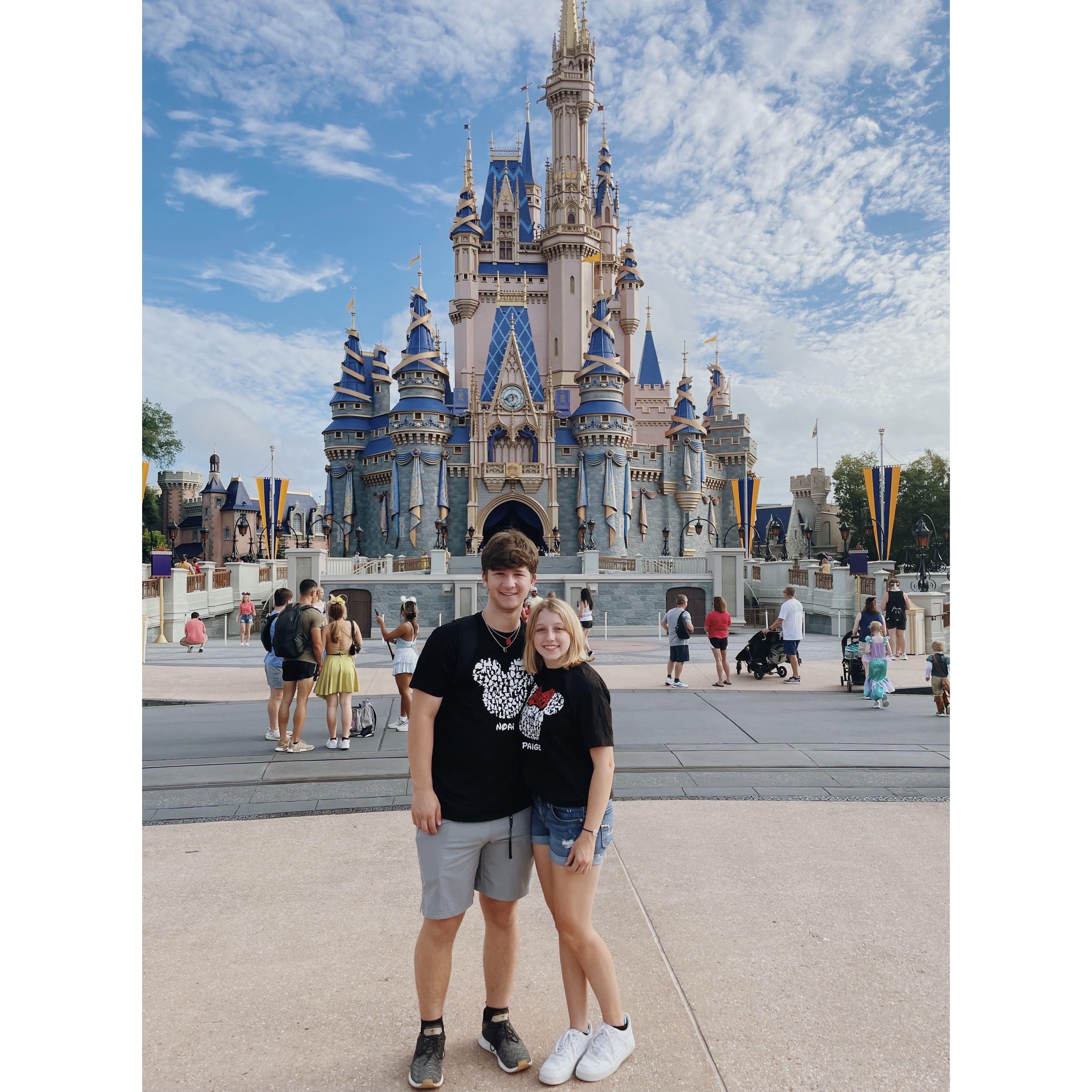 First trip to Disney together in 2021