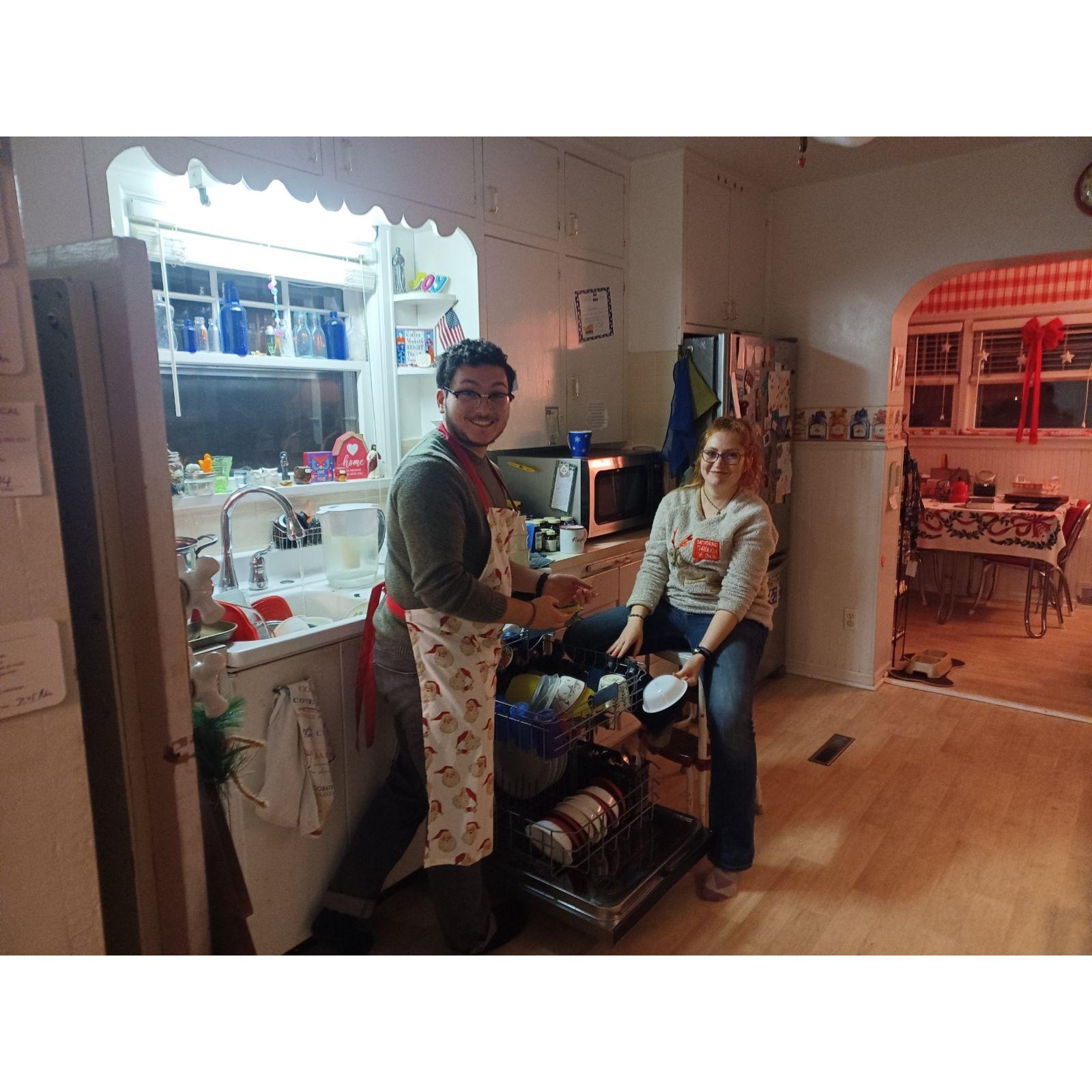(2024) Joey getting in touch with his domestic side