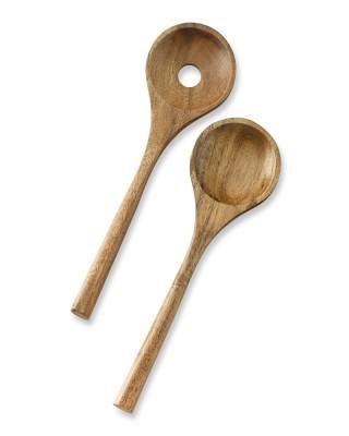 Providence Wood Salad Servers