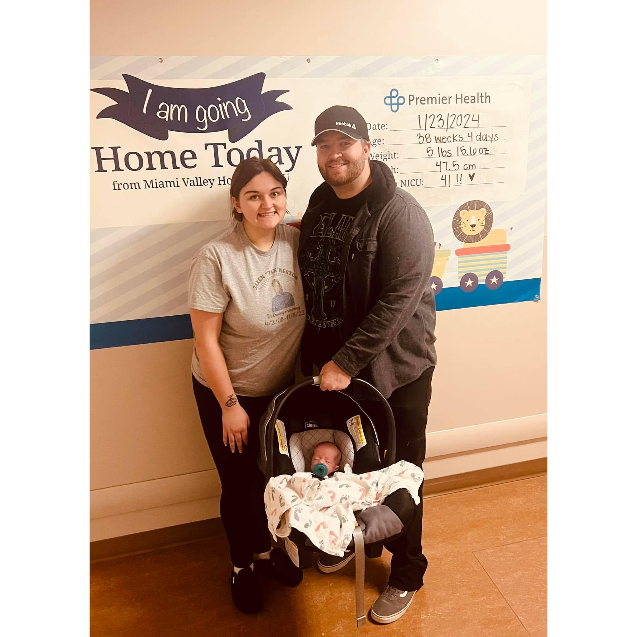 The day we brought Kai home