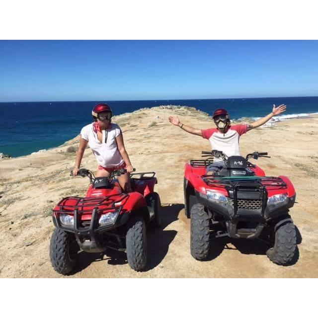 Adventuring in Mexico in our first year of dating.