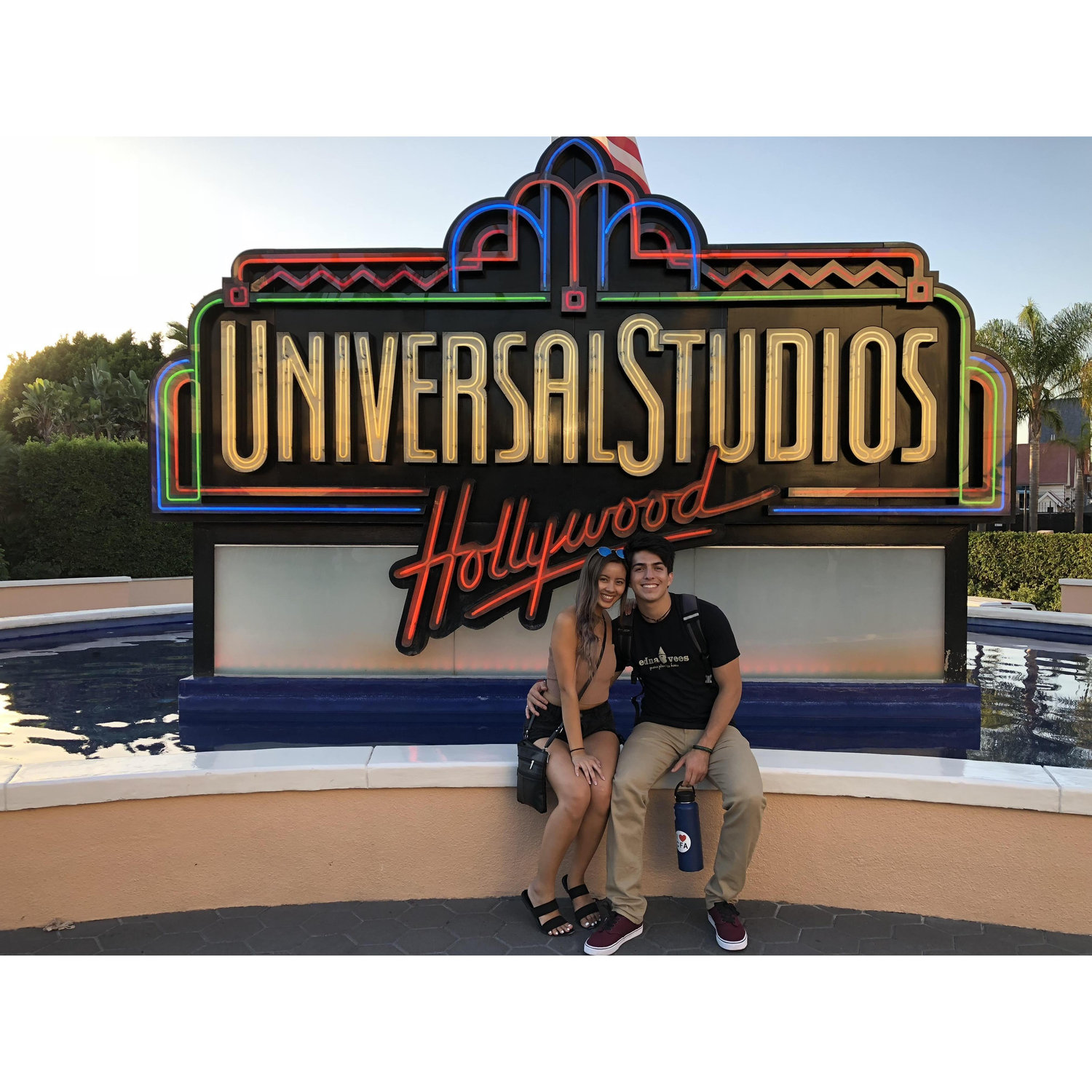 July 23, 2018 - Their first of MANY trips together to Universal Studios!