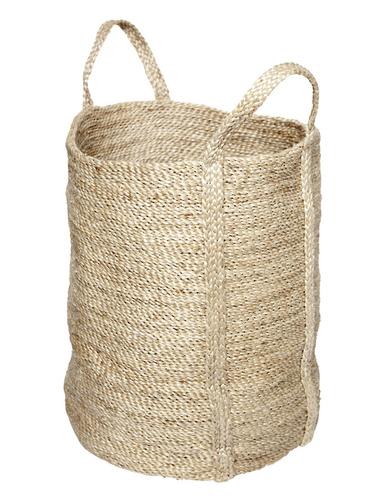 Jute Laundry Basket - Natural