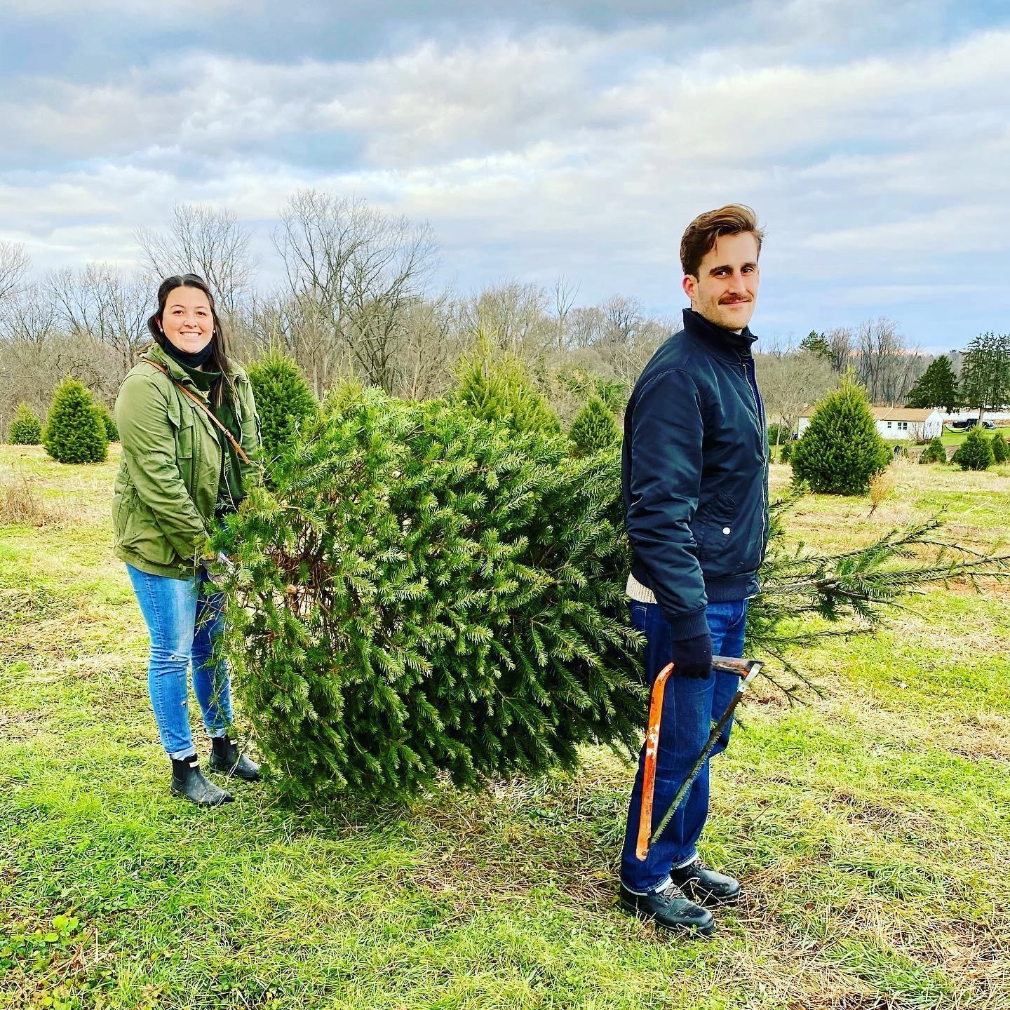 Our first Christmas tree together!