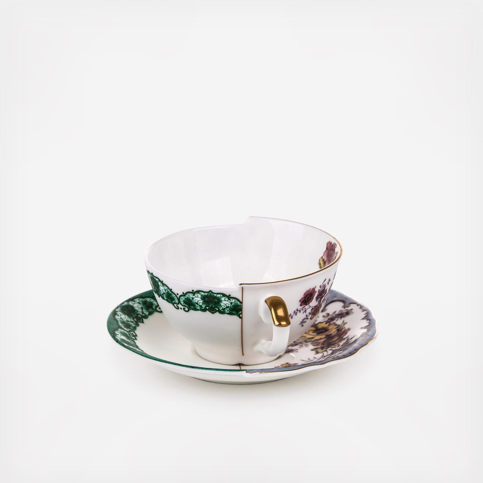 Seletti, Hybrid Isidora Teacup & Saucer | Zola