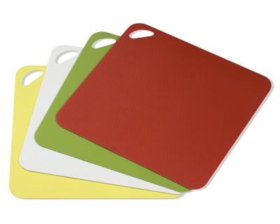 Dexas Flexi Synthetic Multi-Color Cutting Boards, Set of 4